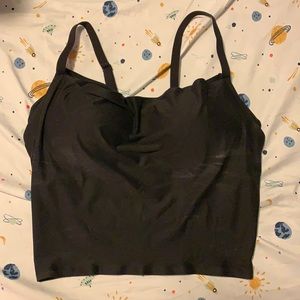 NWOT Moxie longline bra Medium Midnight